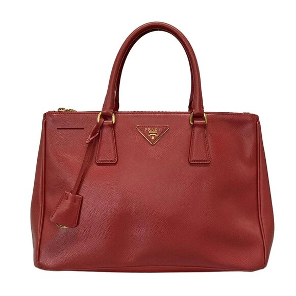 PRADA Galleria Medium Red Saffiano Leather Tote Bag 562-090225 - Picture 1 of 14